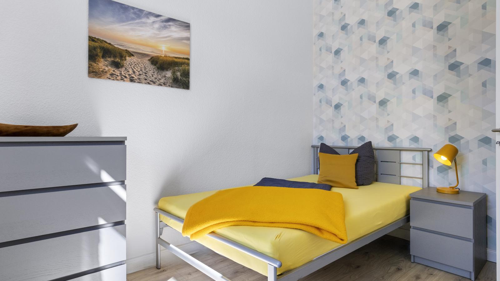 Villa Erika W7 Marianne mit Strandkorb - Slaapkamer