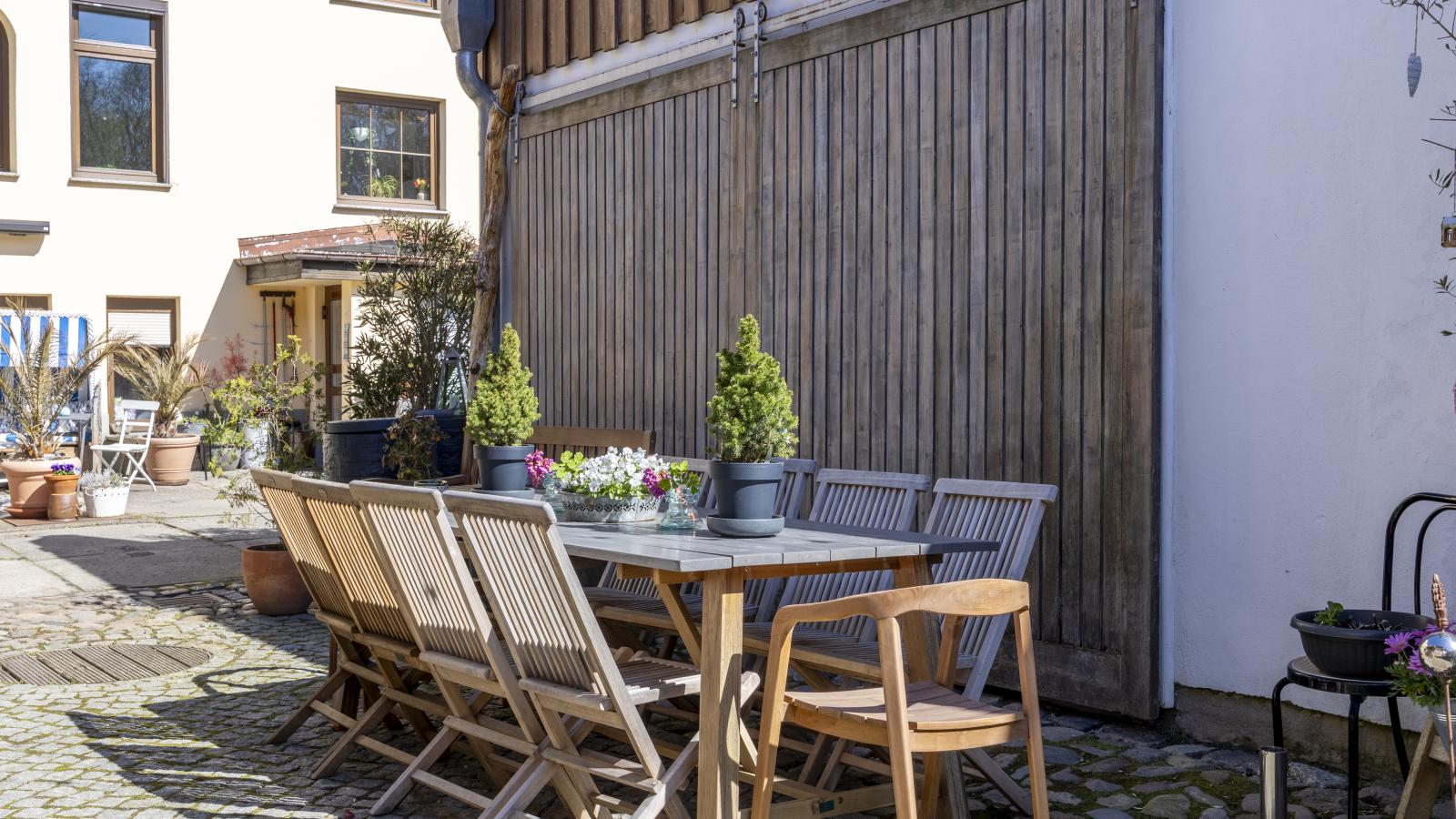 Villa Erika W7 Marianne mit Strandkorb - Terrasbalkon