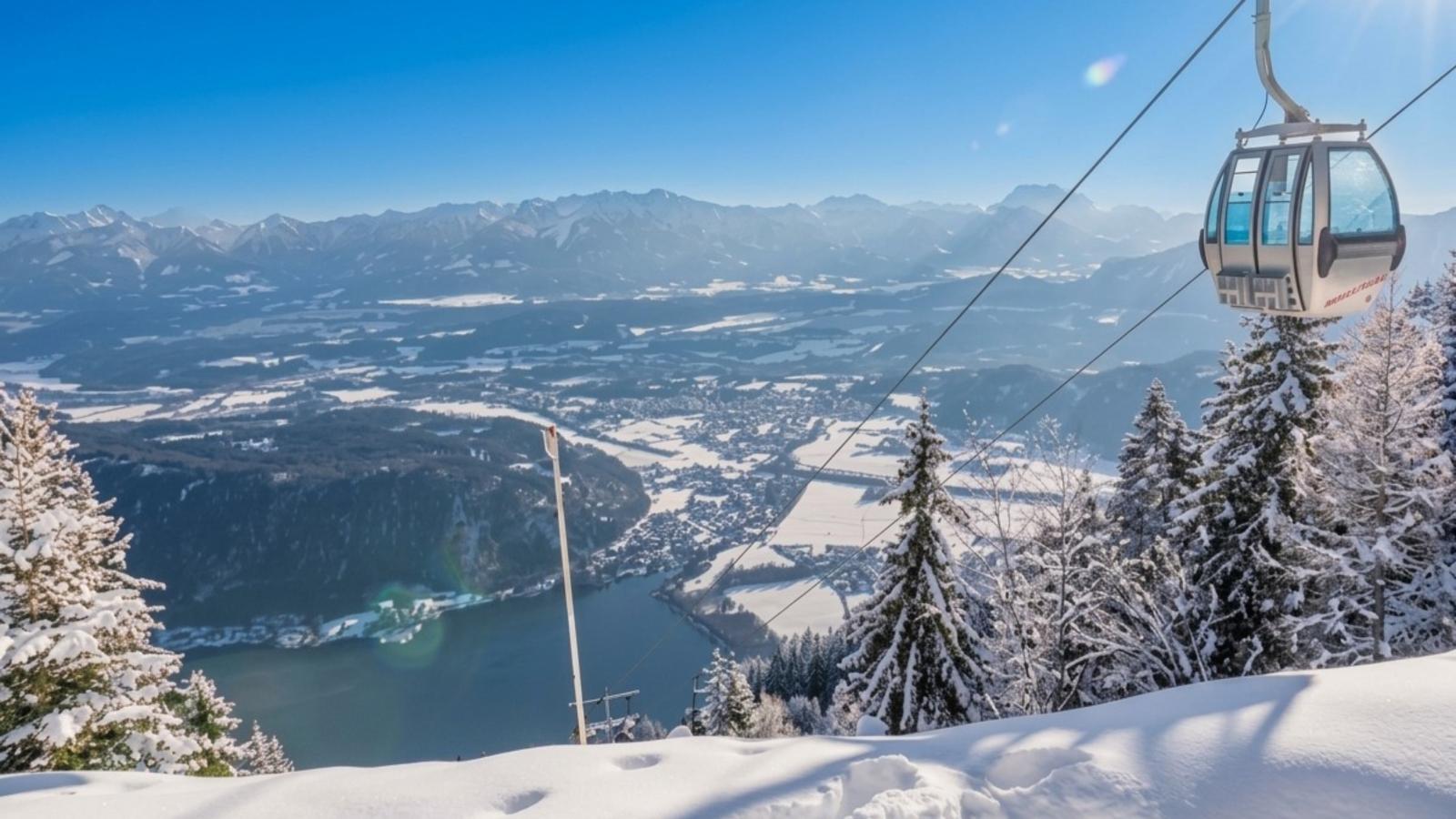 Alpenperle am See - Gebied winter 20km