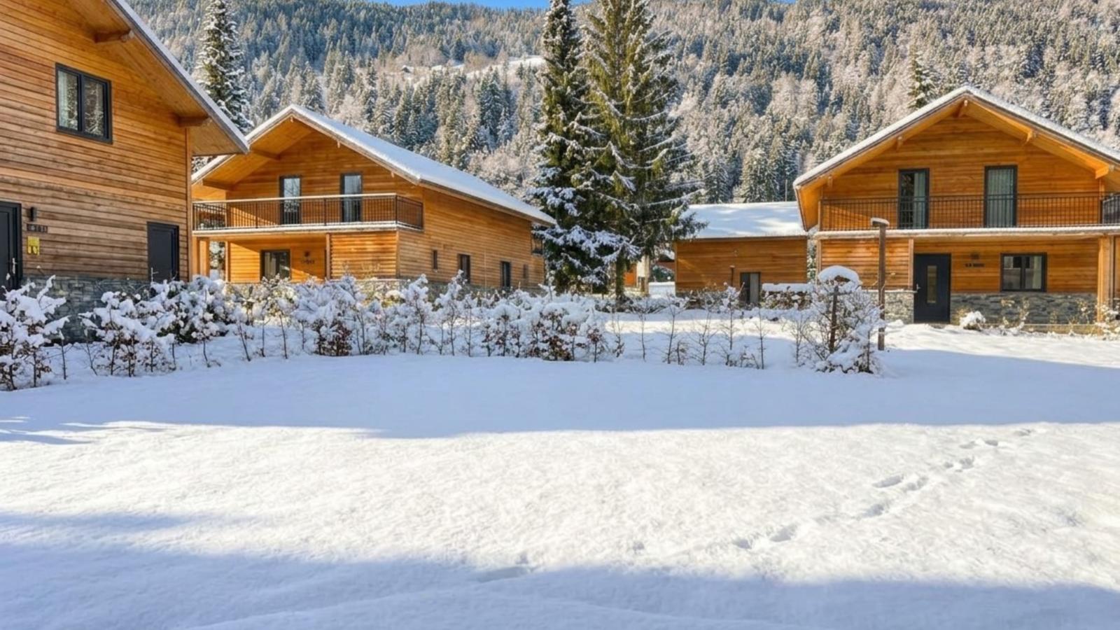 Alpenperle am See - Uitzicht winter