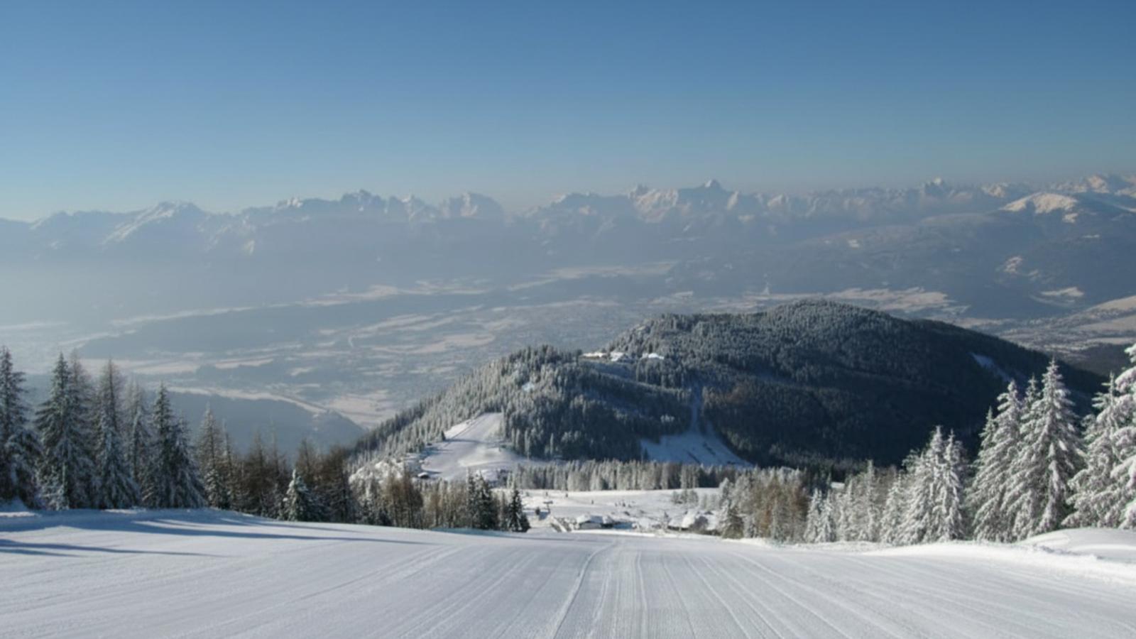 Bergsee Afritz am See - Gebied winter 20km