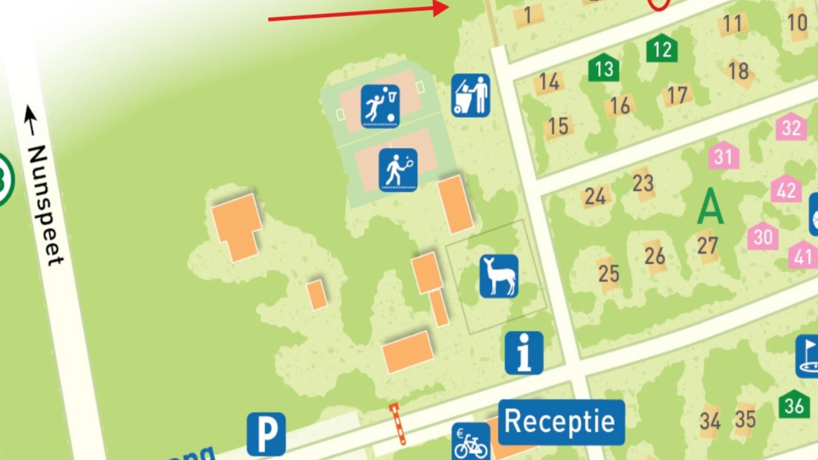 Herfstblos - Plattegrond