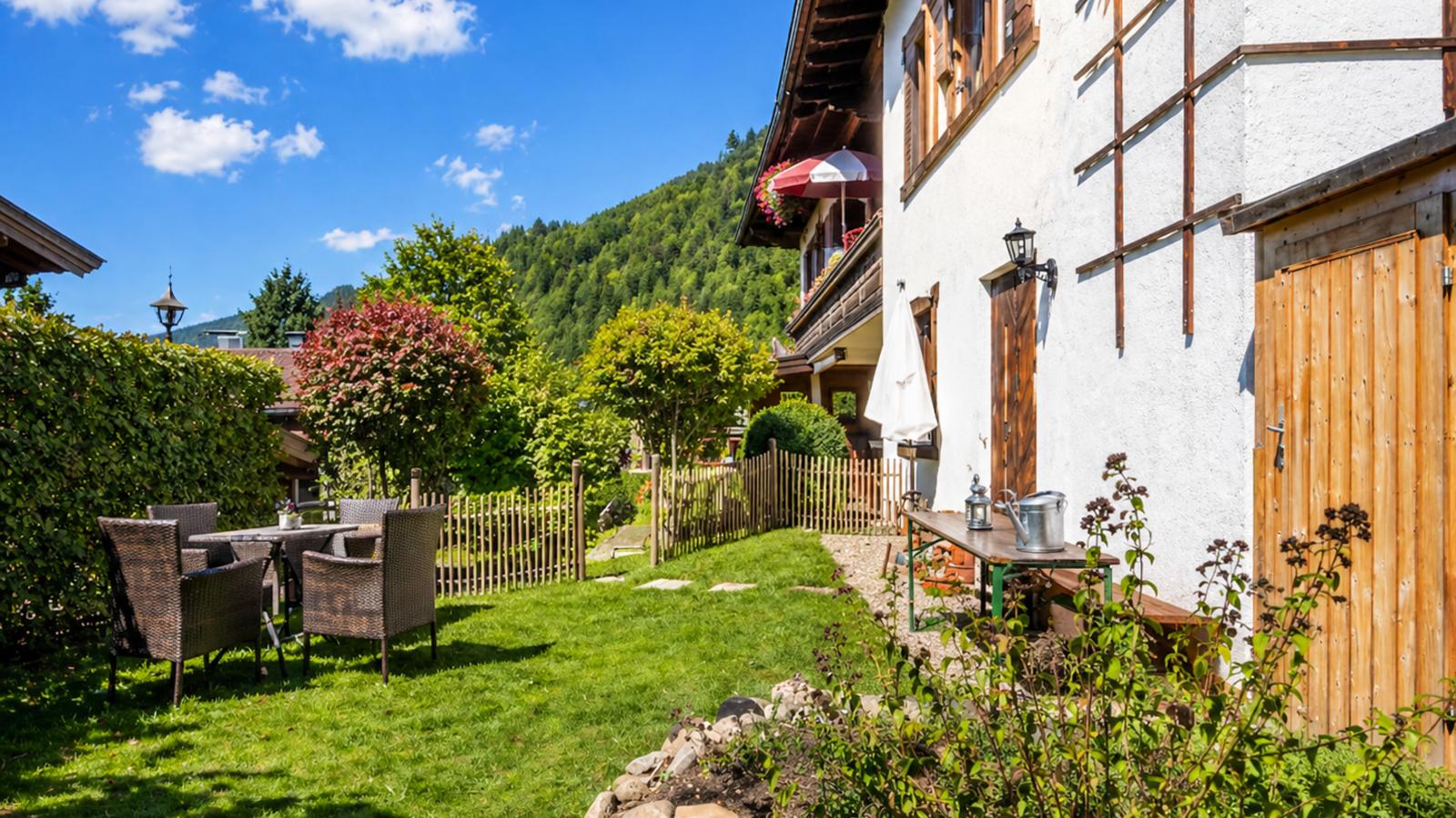 Ferienwohnung Feichten - Tuinen zomer