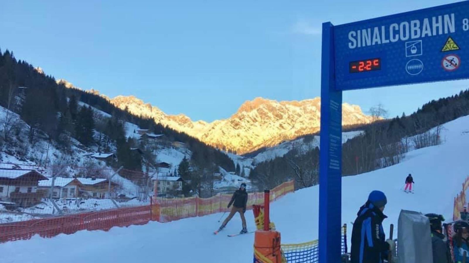 Ski and Bike - Gebied winter 1km