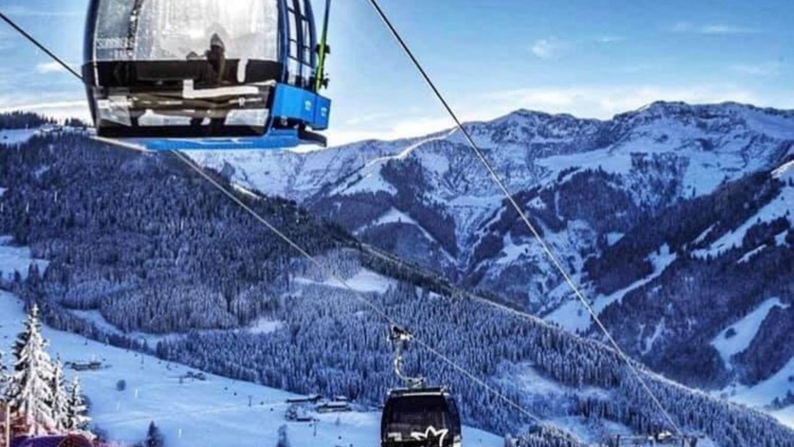 Ski and Bike - Gebied winter 1km