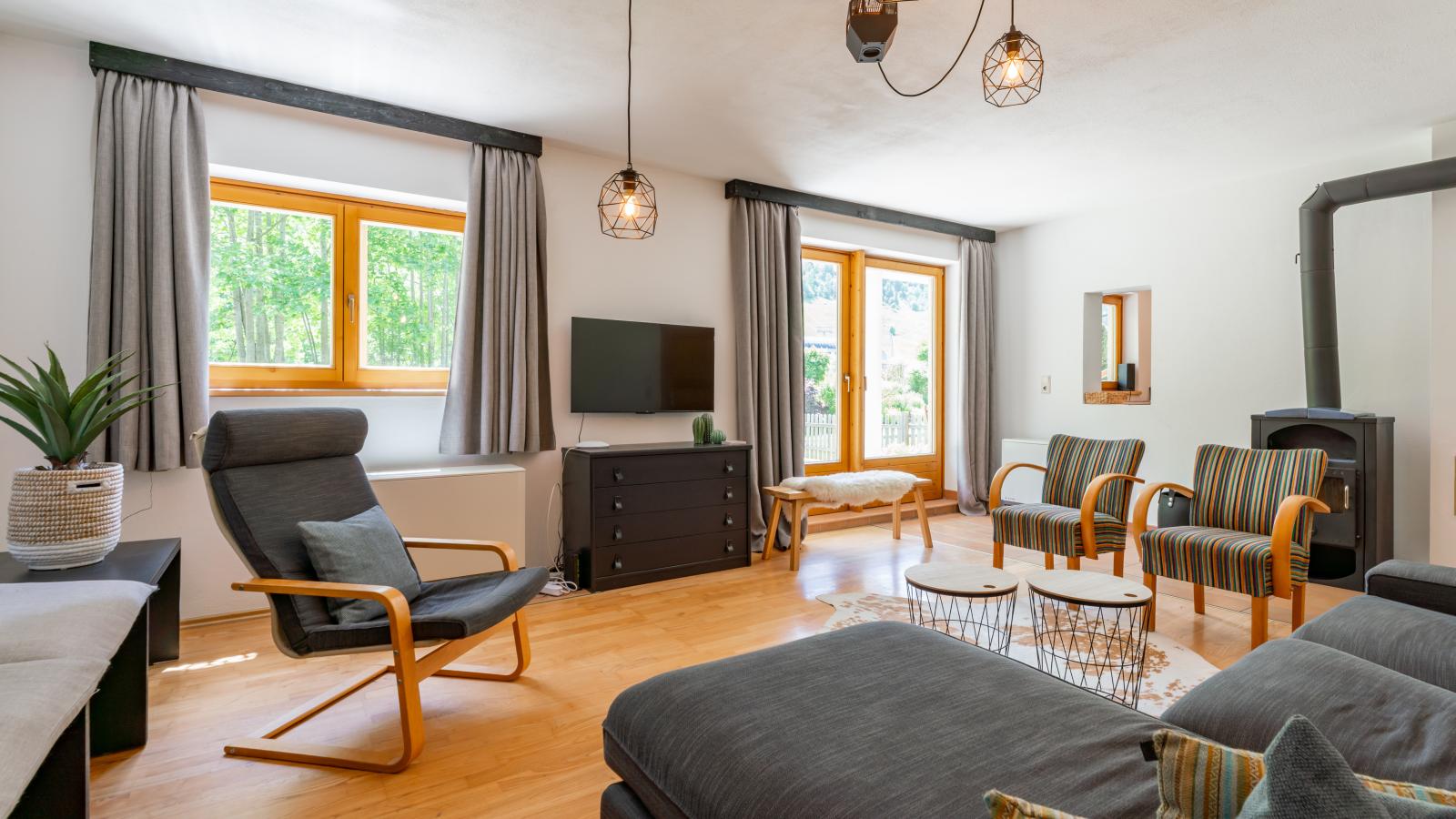 Ski and Bike - Woonkamer