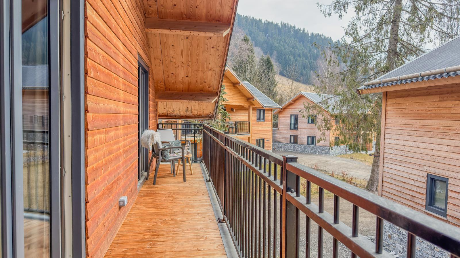 Alpenzeit Afritz am See - Terrasse/Balkon