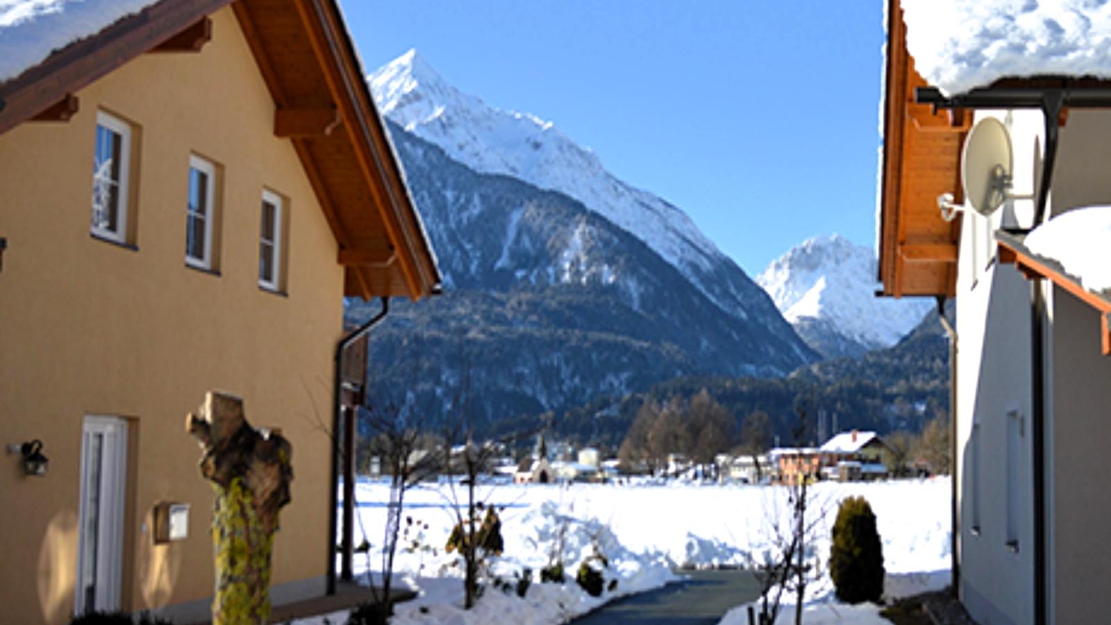 Kötschach - Uitzicht winter