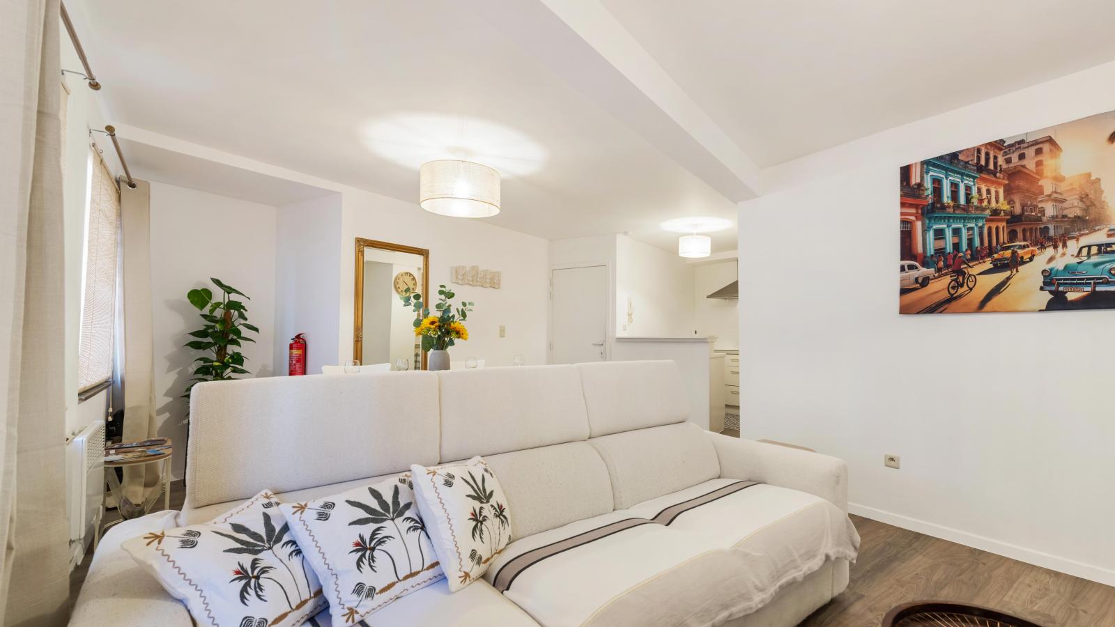Casa Gardenia met garage - Wohnzimmer