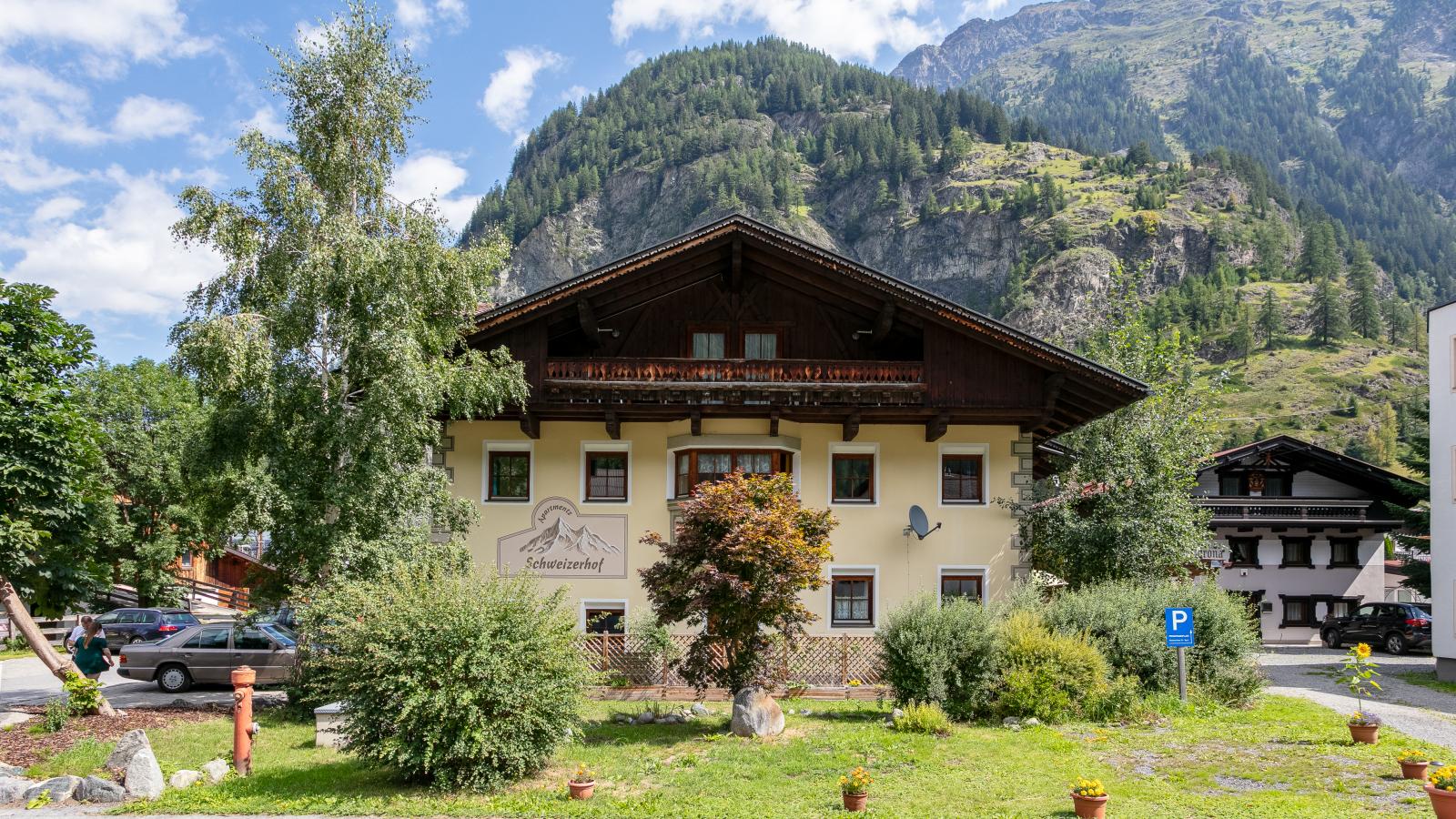 Schweizerhof Salbei - Buitenkant zomer