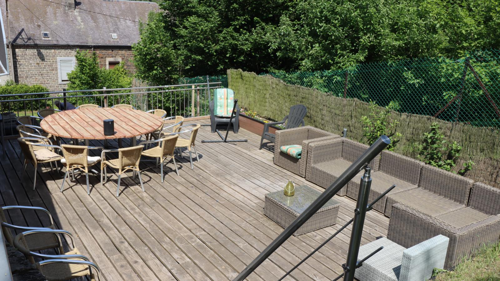 La Tulipe - Terrasse/Balkon