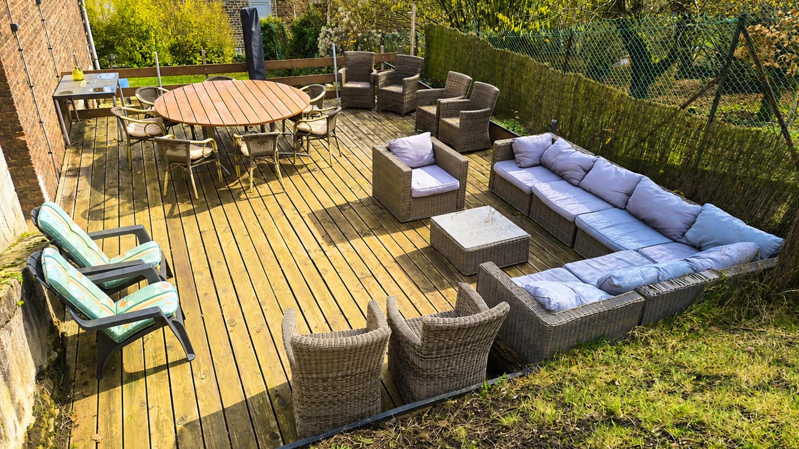 La Tulipe - Terrasse/Balkon