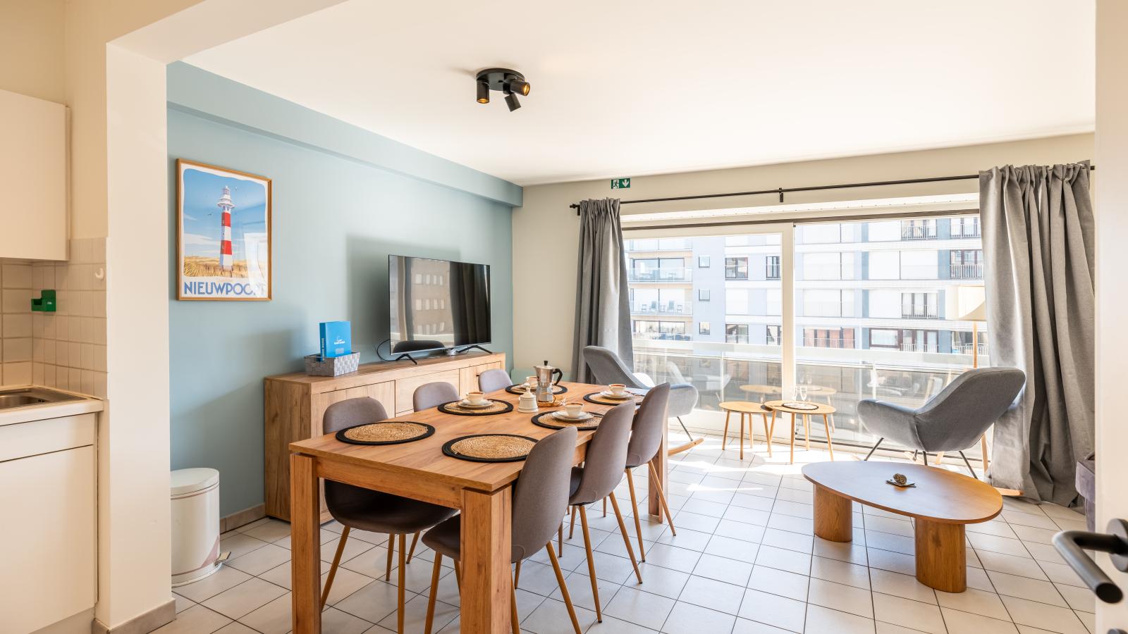 Plage centrale - Dining room