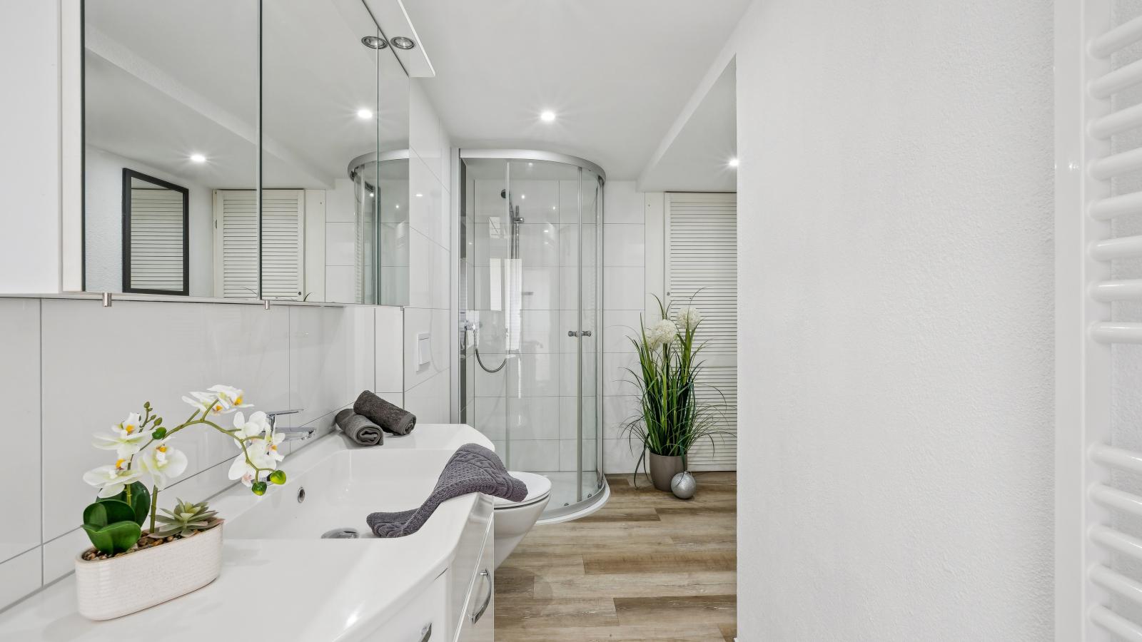 Modern apartments harz I - Badezimmer
