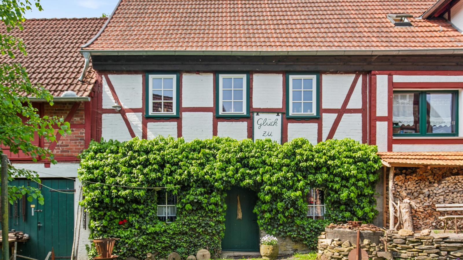 Die Obermühle - Buitenkant zomer
