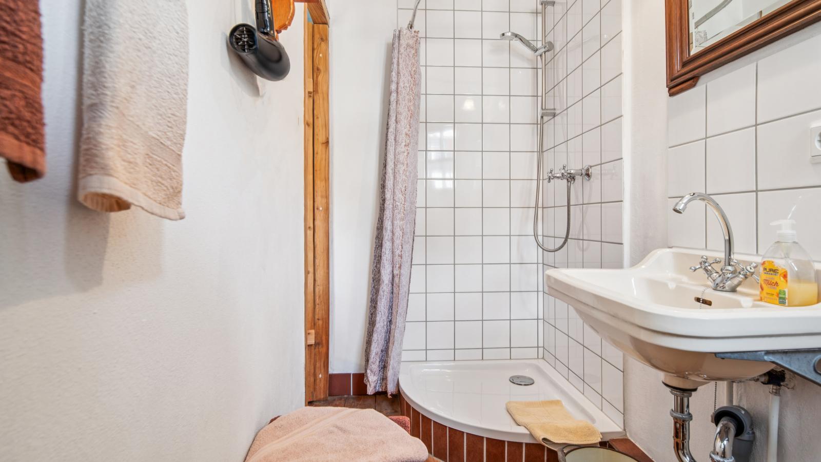 Die Obermühle - Badkamer