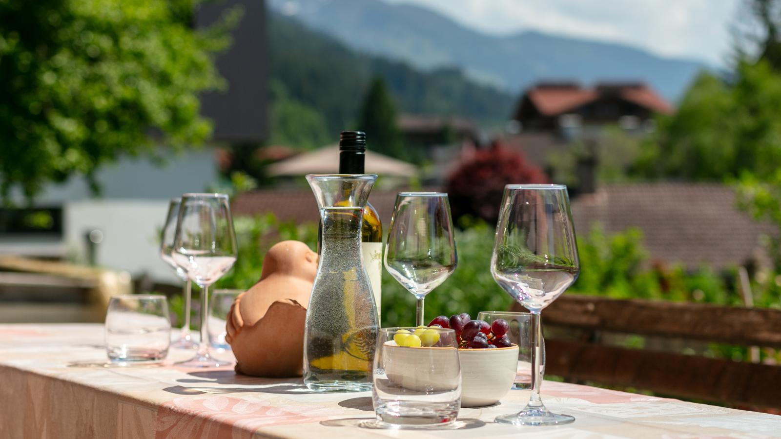 Haus Weißbacher Top 1 - Terrasse/Balkon