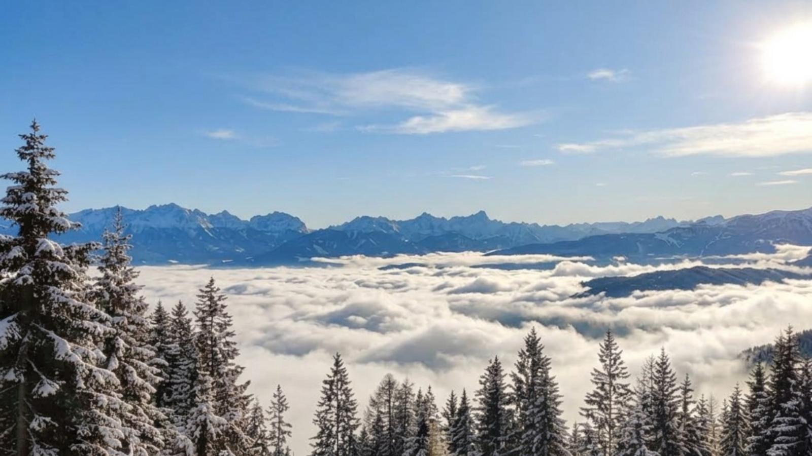 Traum-Seeblick am Afritzer See - Gebied winter 20km