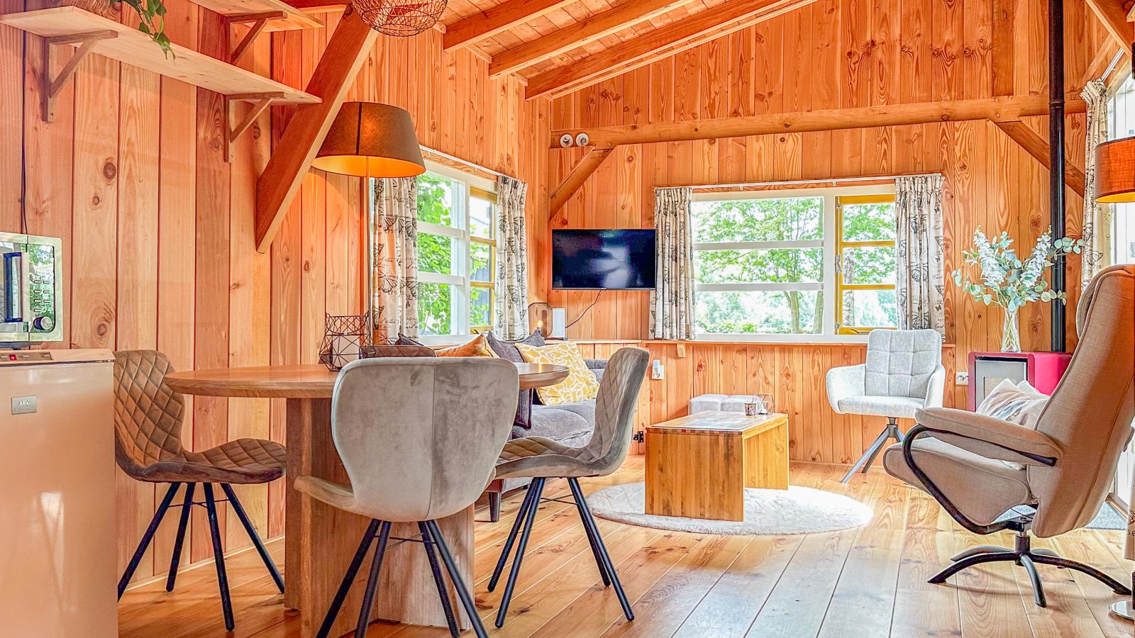 Zwarte Blokhut - Wohnzimmer