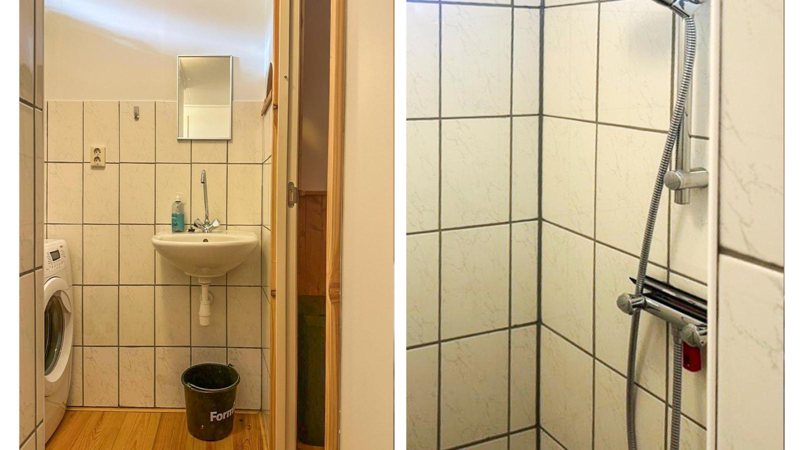 Zwarte Blokhut - Badkamer