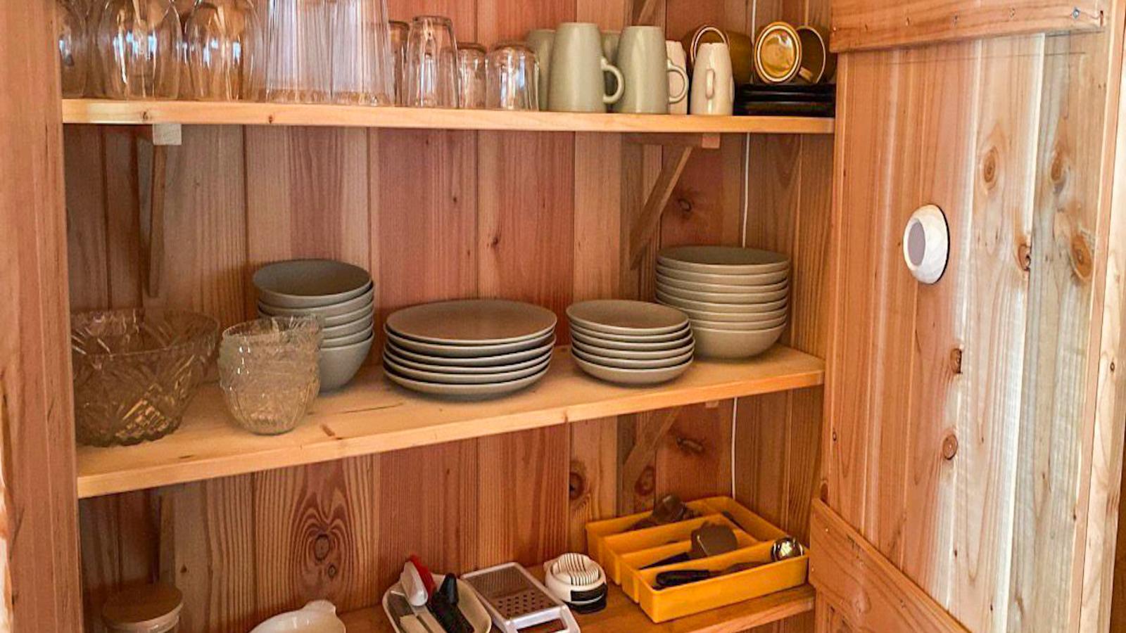Zwarte Blokhut - Keuken