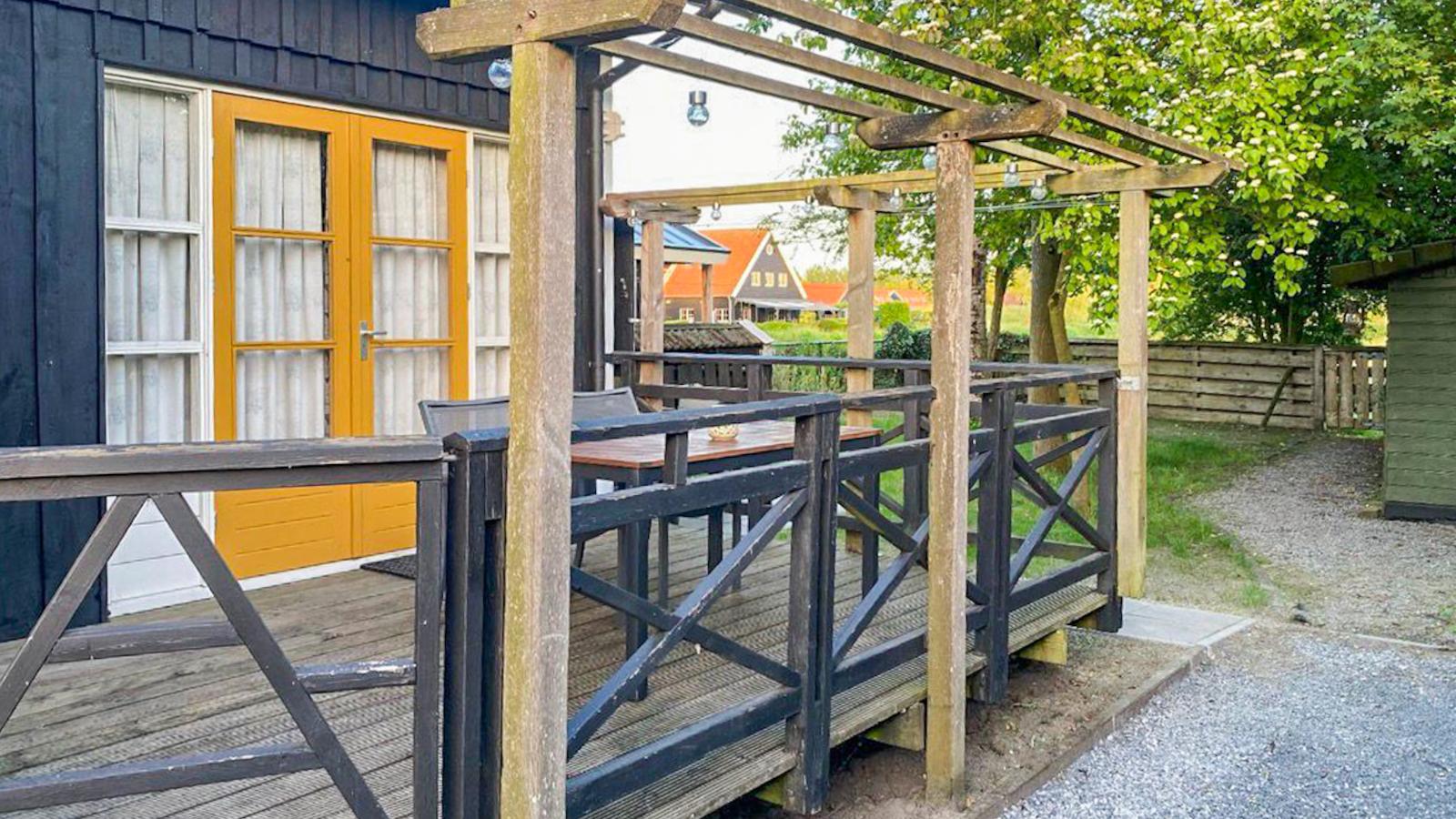 Zwarte Blokhut - Terrasbalkon