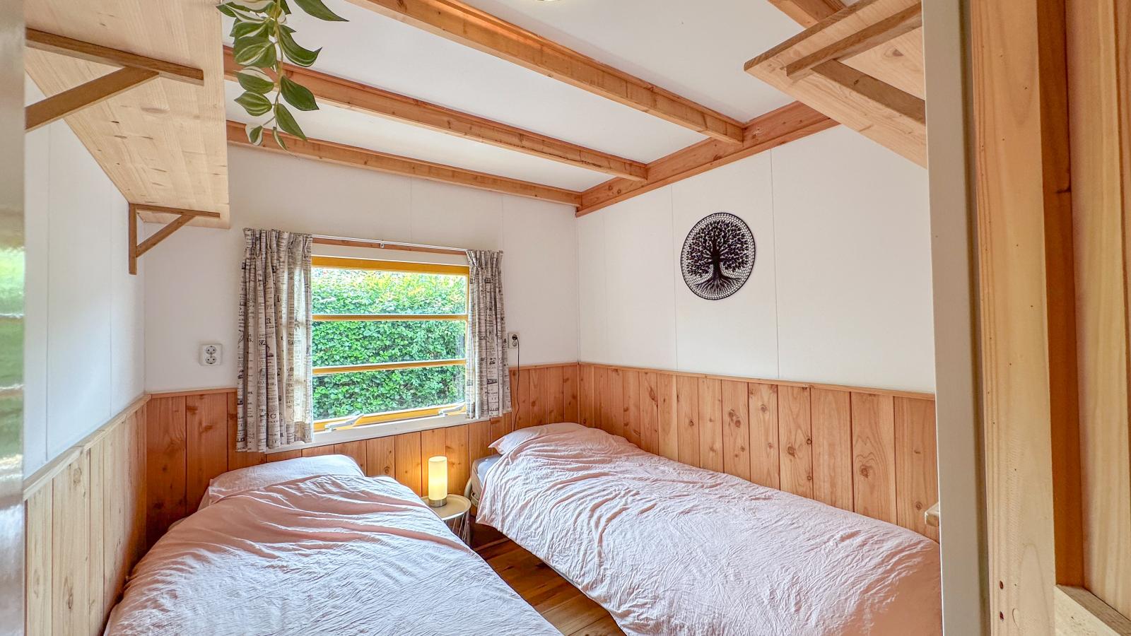 Zwarte Blokhut - Schlafzimmer