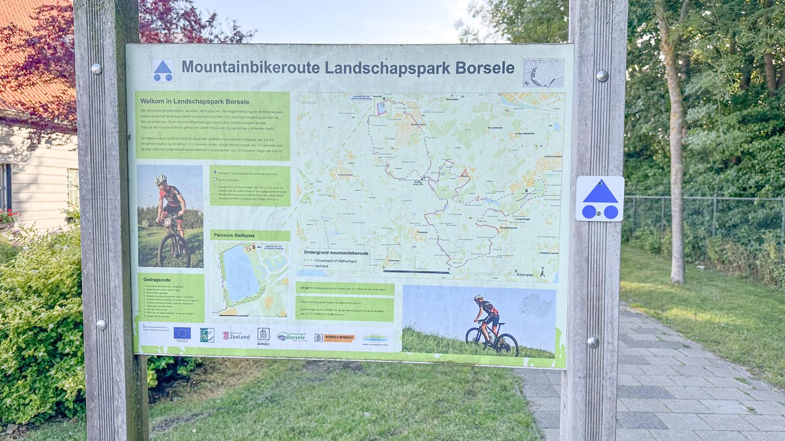Zwarte Blokhut - Gebiete Sommer 1 km