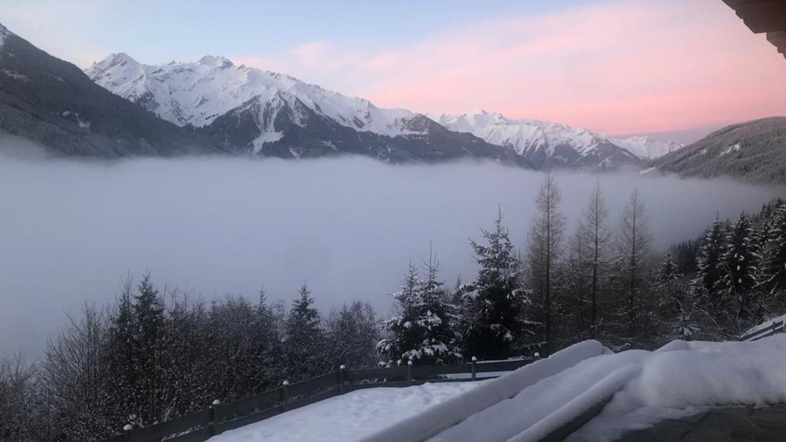 Haupthaus Obenland - Aussicht Winter