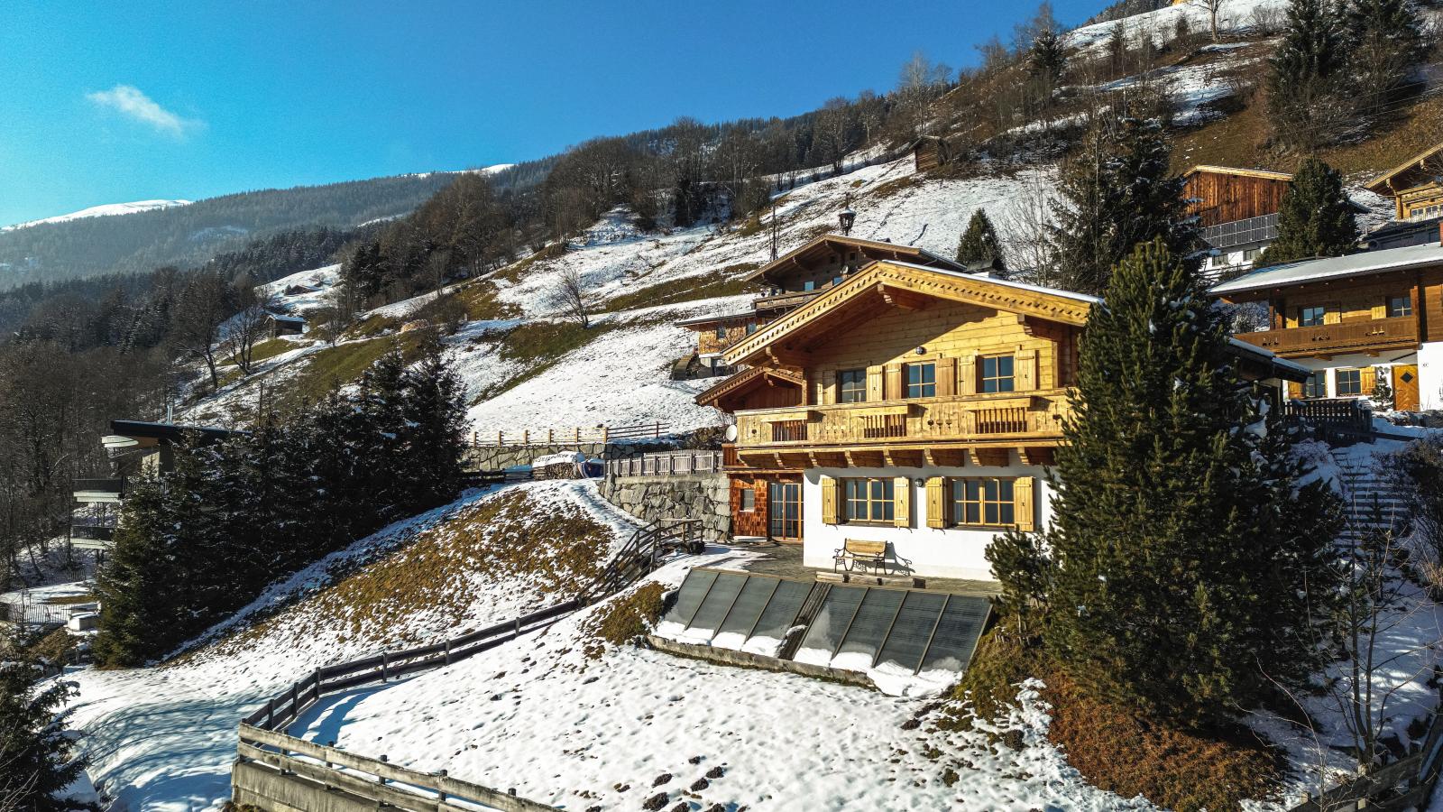 Haupthaus Obenland - Außenbereich Winter