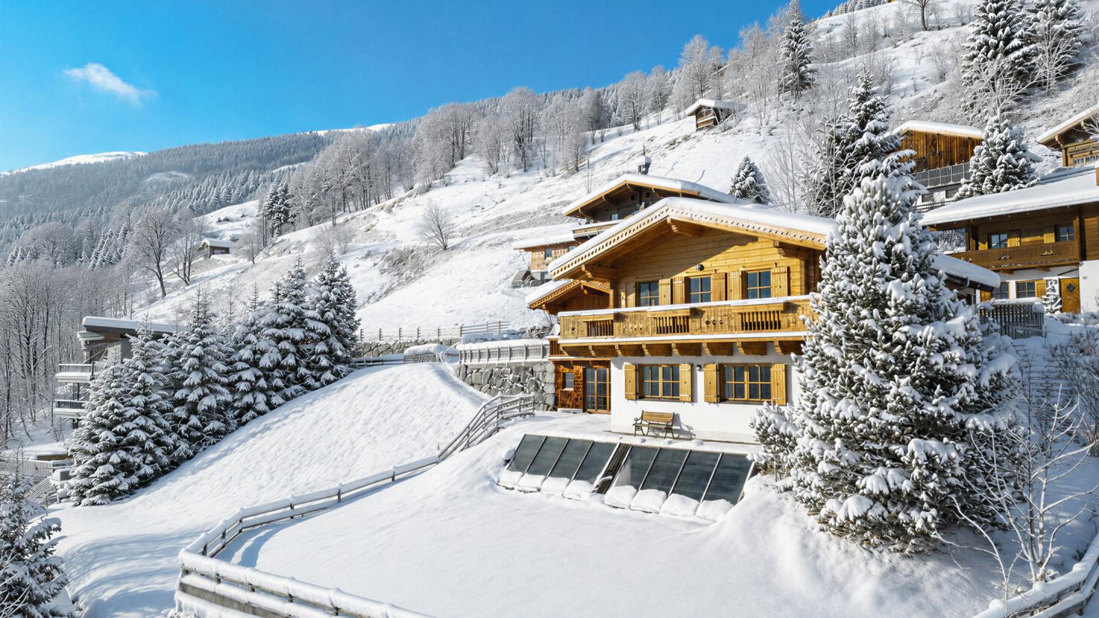 Chalet Obenland - Exterior in winter