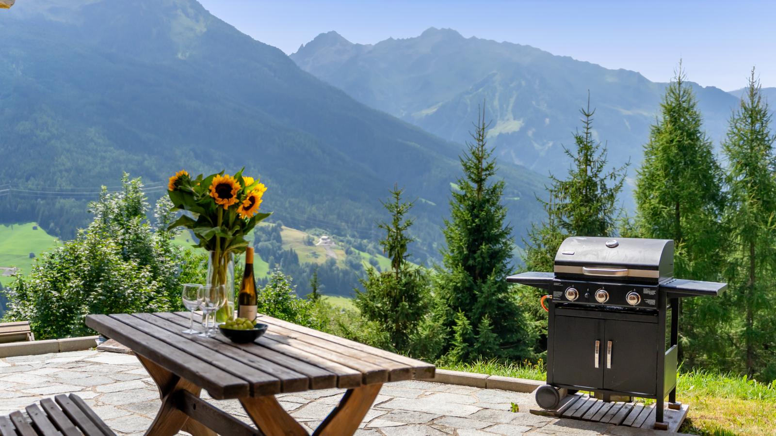 Chalet Obenland - Terrace balcony