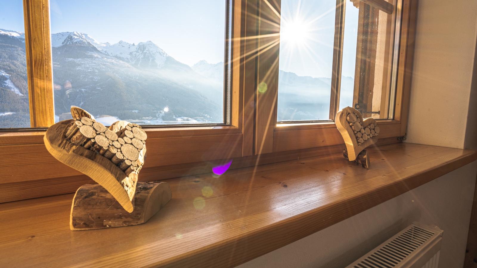 Chalet Obenland - Aussicht Winter