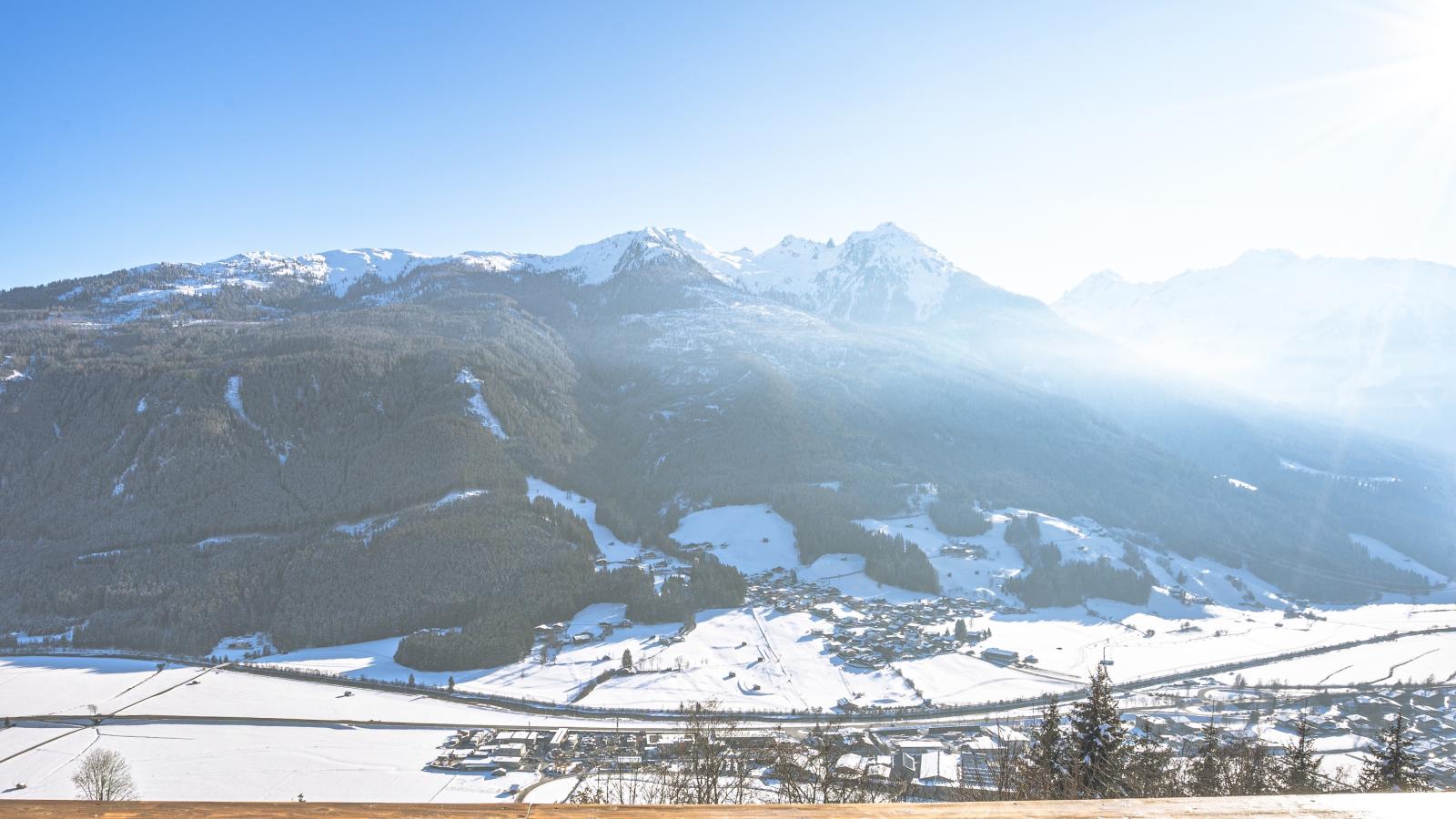 Chalet Obenland - Aussicht Winter