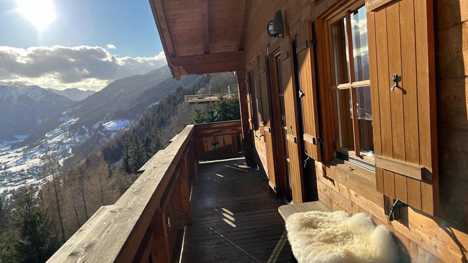 Chalet Obenland - Terrasse/Balkon