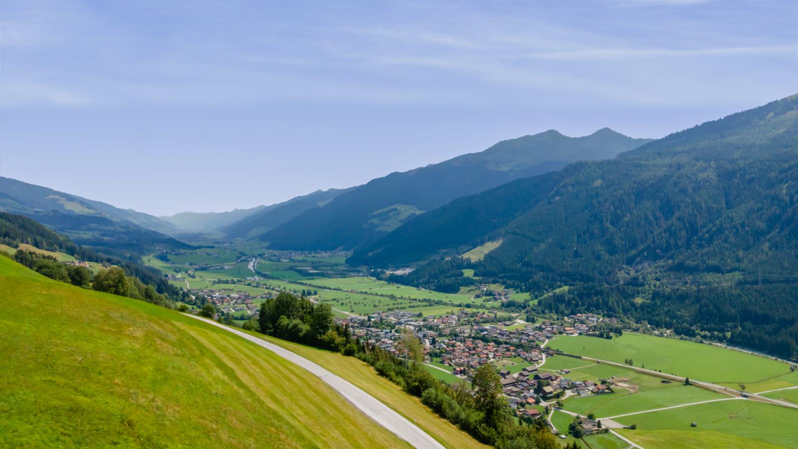 Chalet Obenland - View in summer