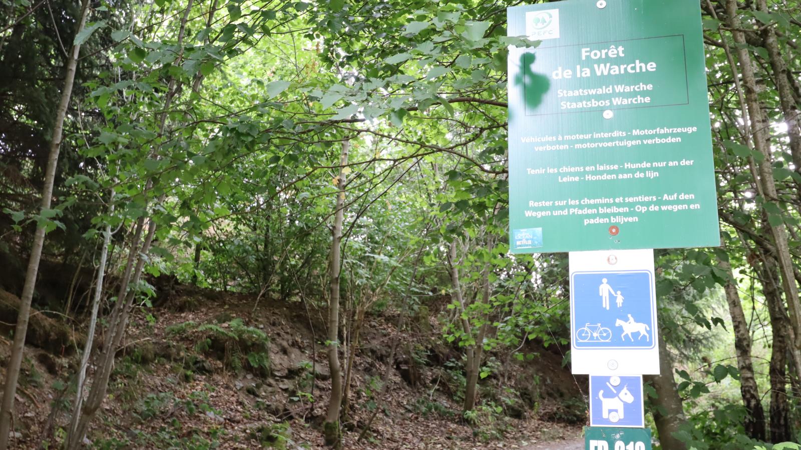 Sous les Hetres - Gebieden zomer 5km
