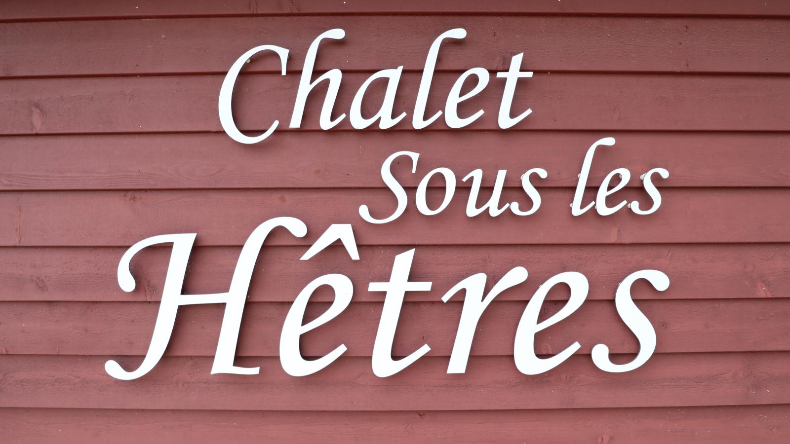 Sous les Hetres - Buitenkant zomer