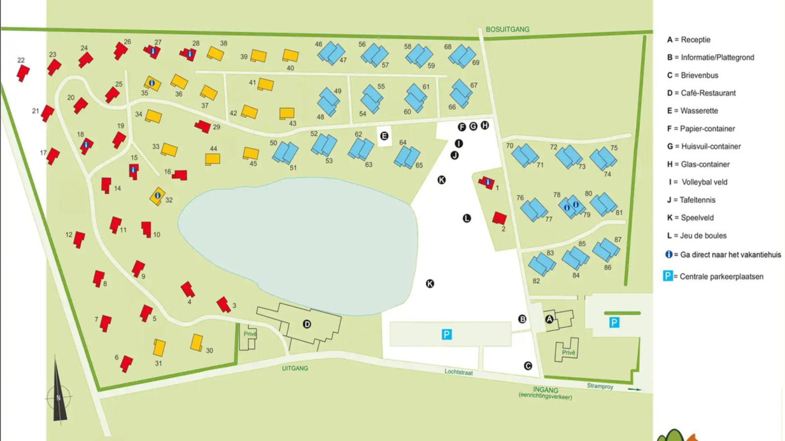 Wezel - Plattegrond