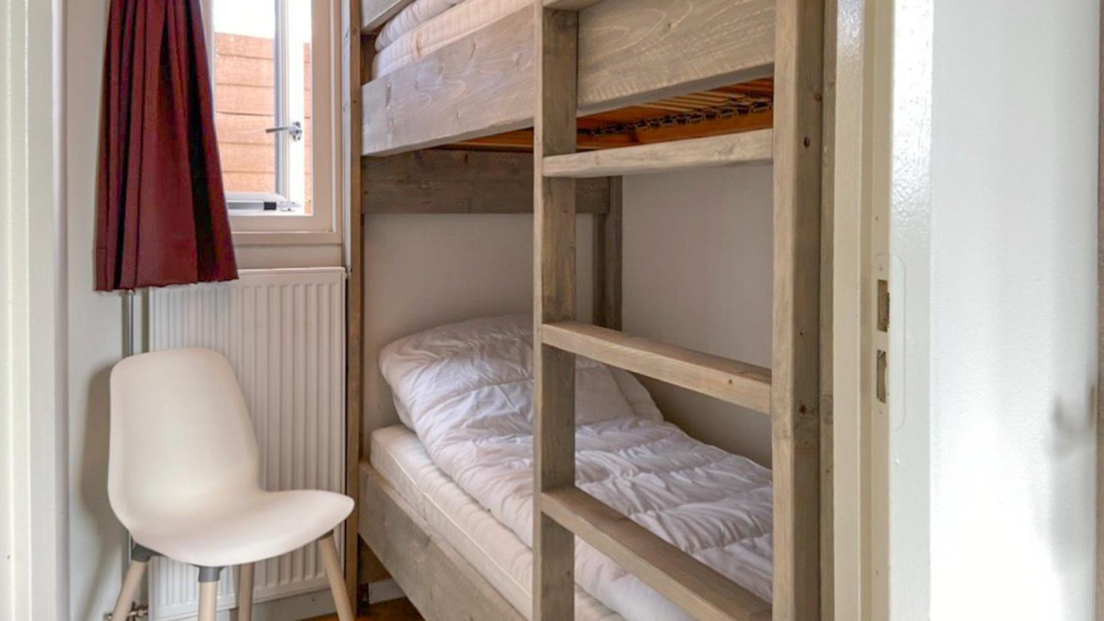 Wit Chalet - Slaapkamer
