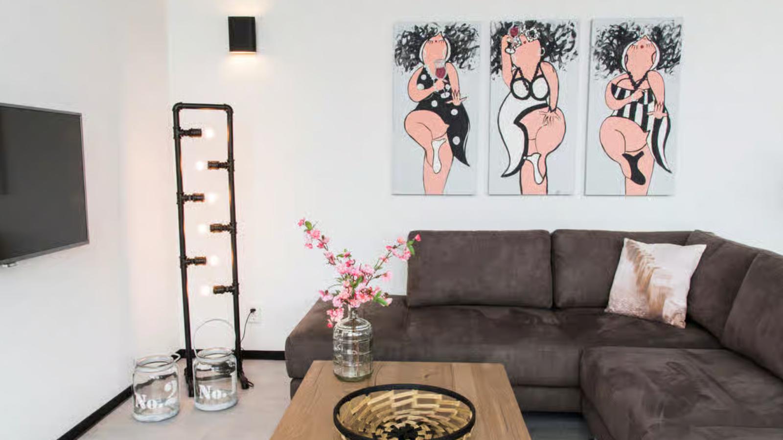 Strandparel - Woonkamer