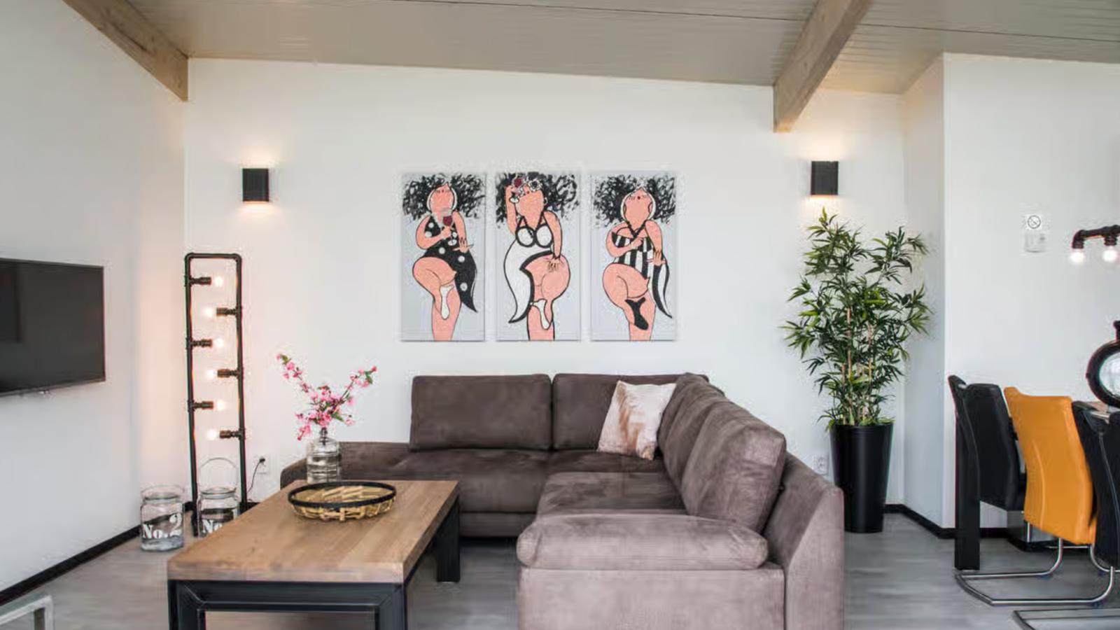Strandparel - Woonkamer
