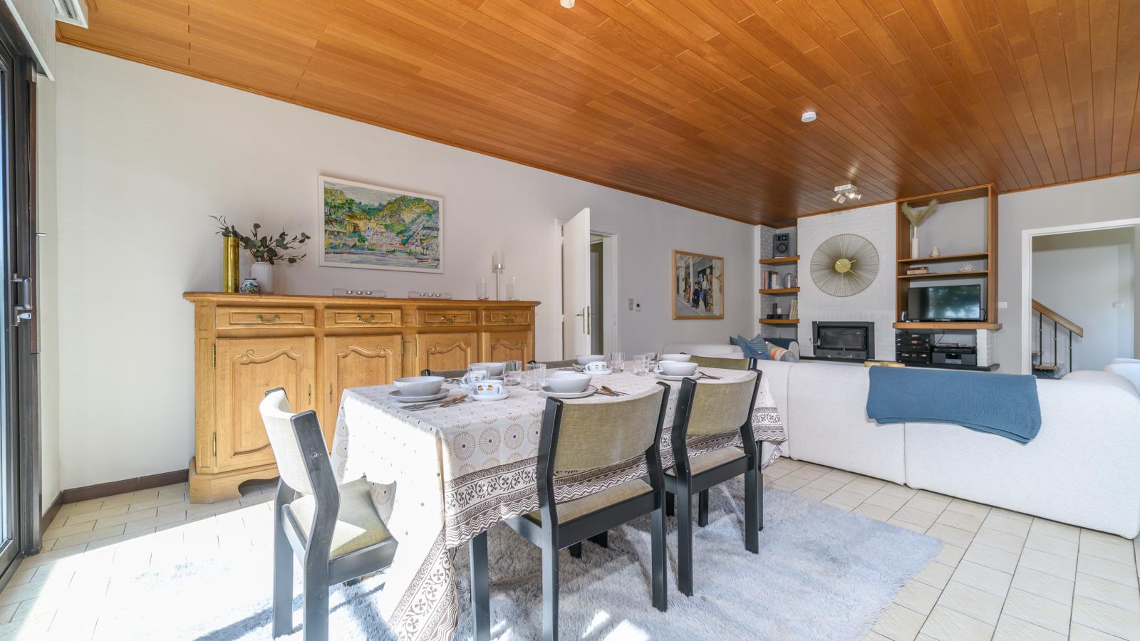 Villa Robert  - + parking - Wohnzimmer