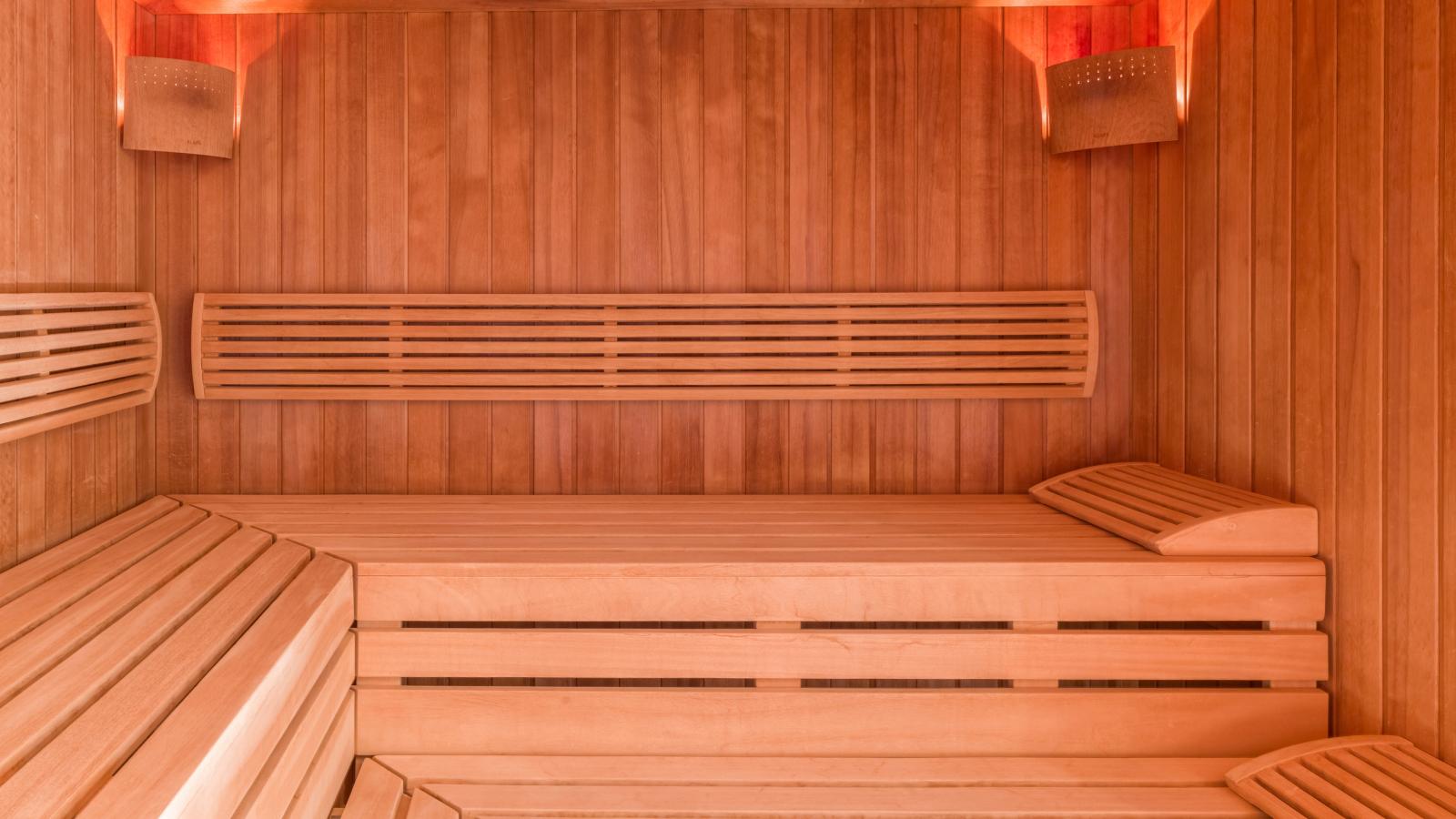 An der Gondelstation A3 - Sauna