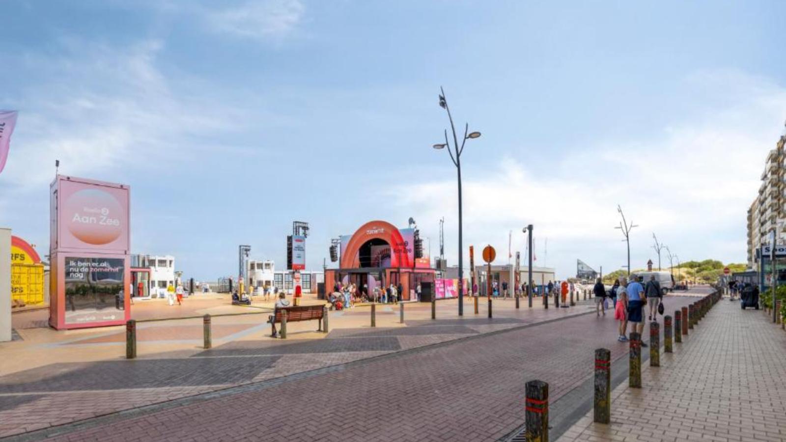 Golfbreker Seaview - Gebieden zomer 1km