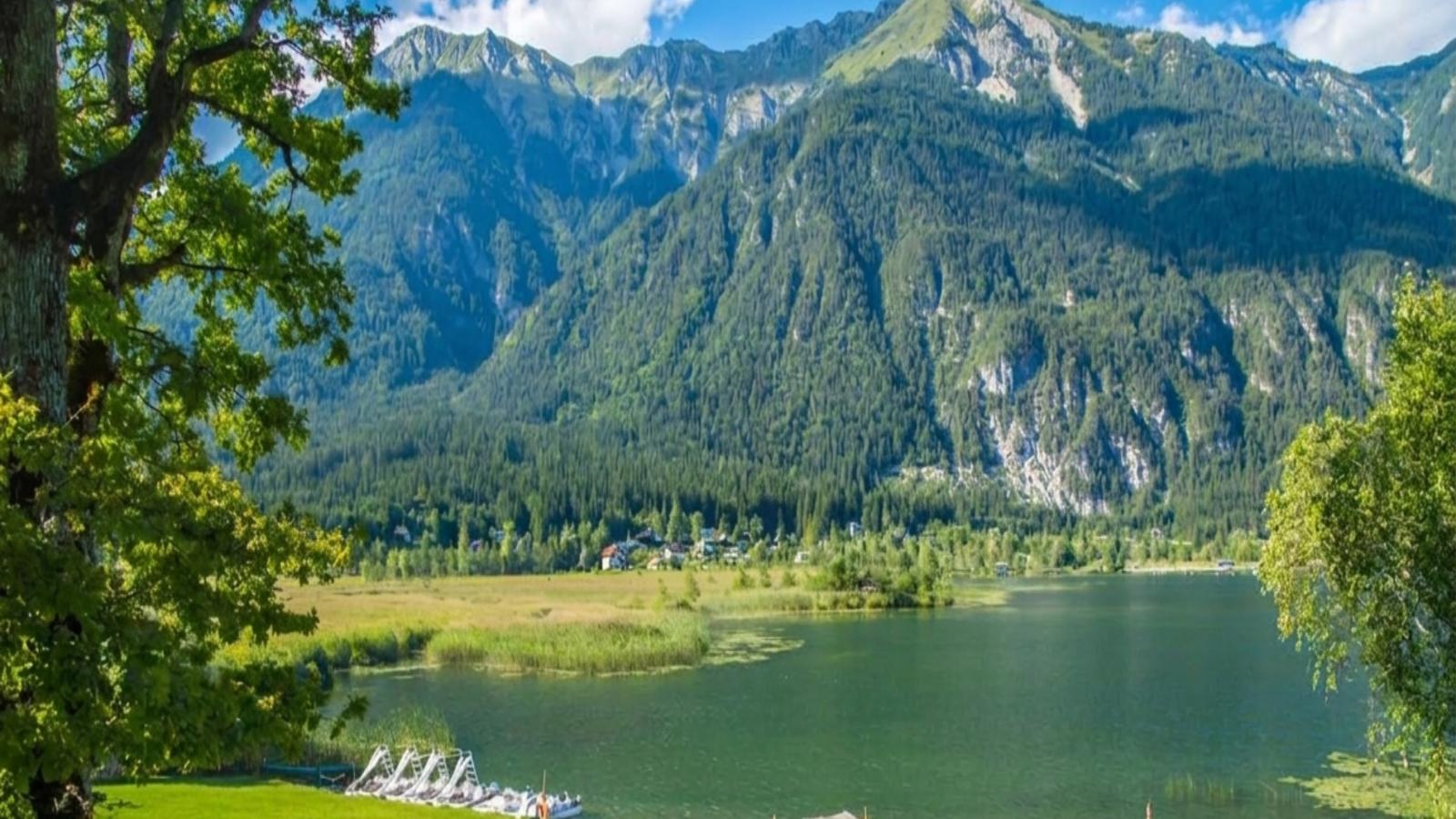 Seeblick am Pressegger See