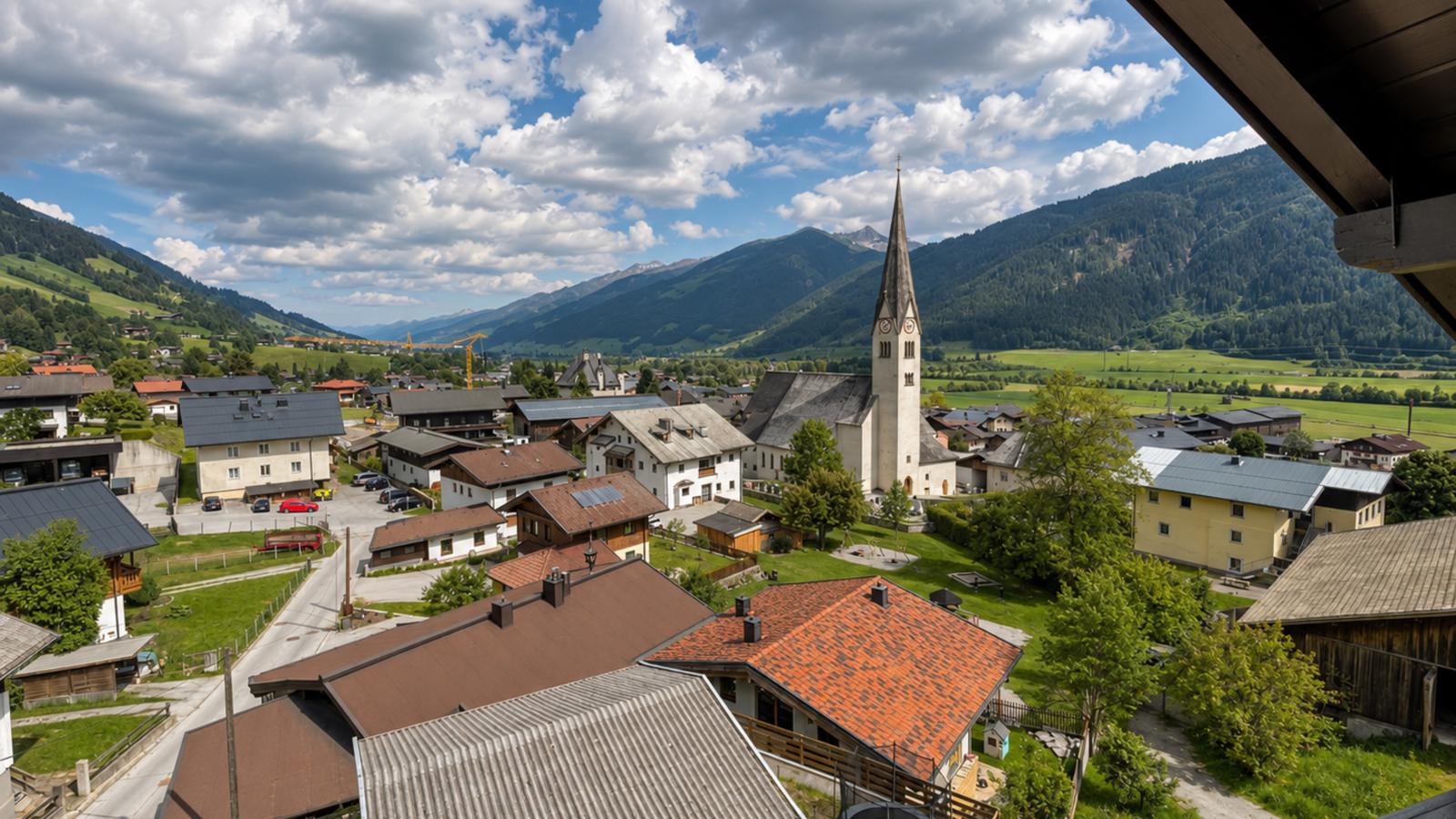 Haus am Stein - View in summer