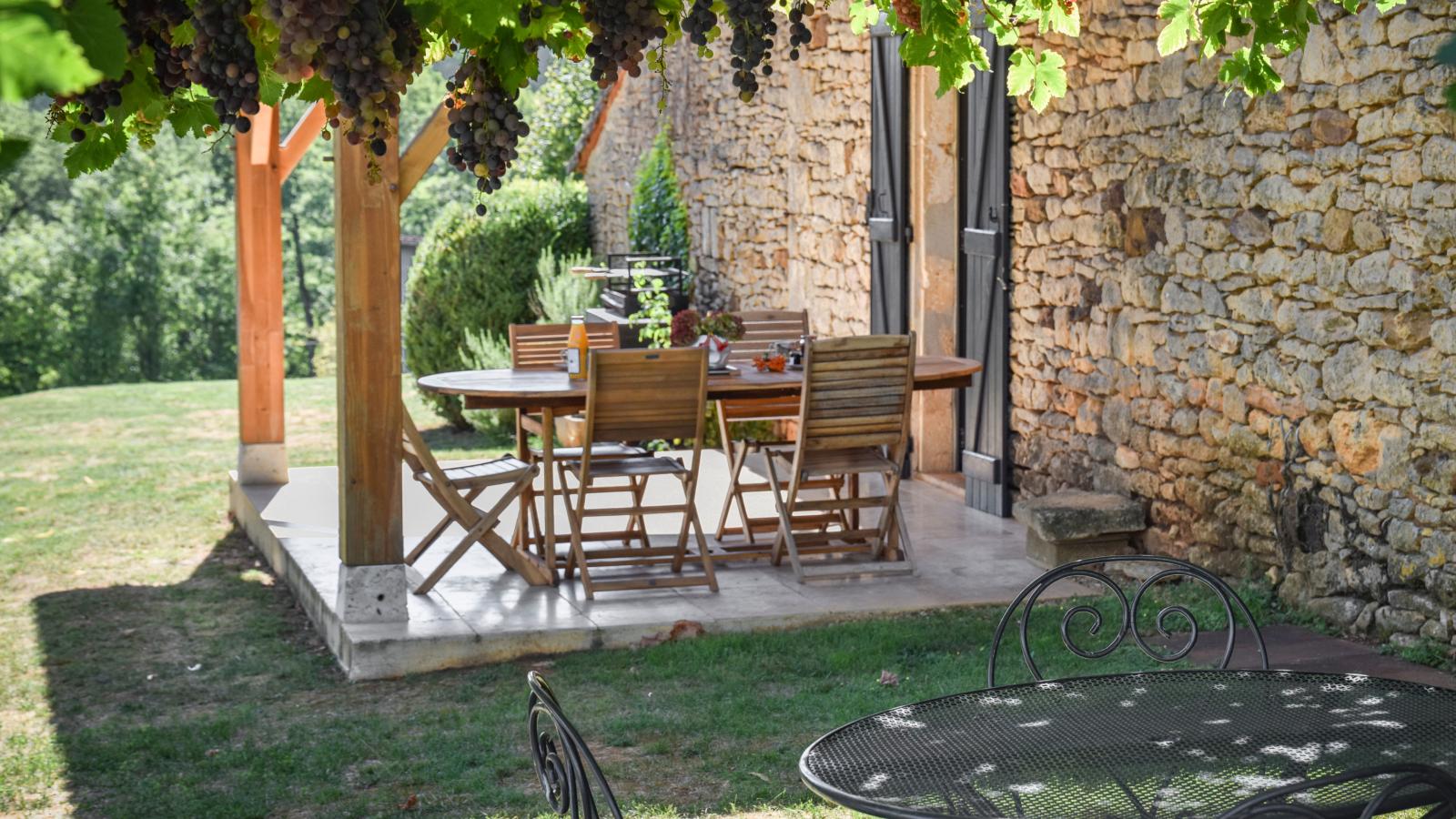 Gite de Lapile - Terrasbalkon