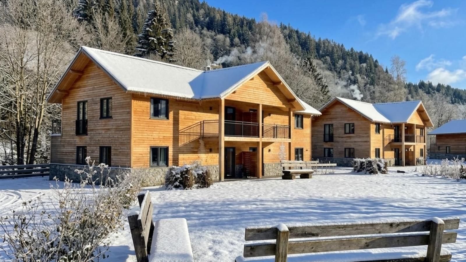 Alpenblick am Afritzer See - Exterieur winter