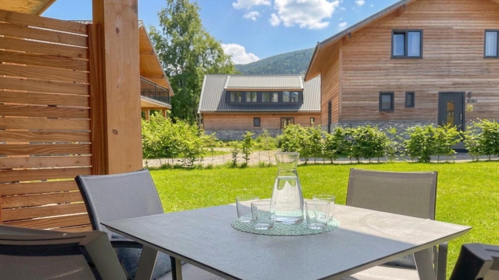 Alpenblick am Afritzer See - Uitzicht zomer
